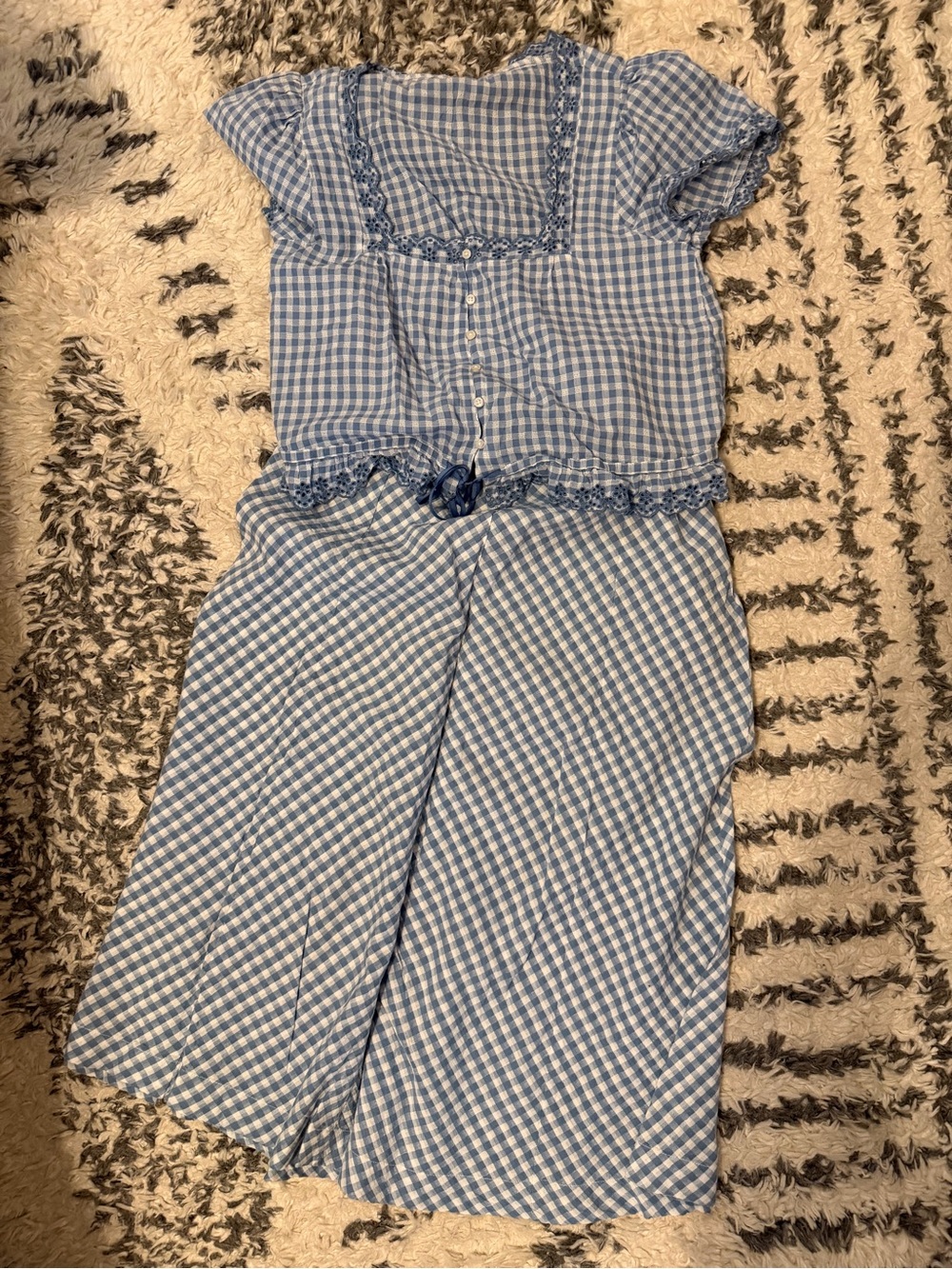 American Eagle matching skirt set